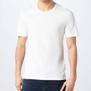 Men's T-shirt white casual shirt